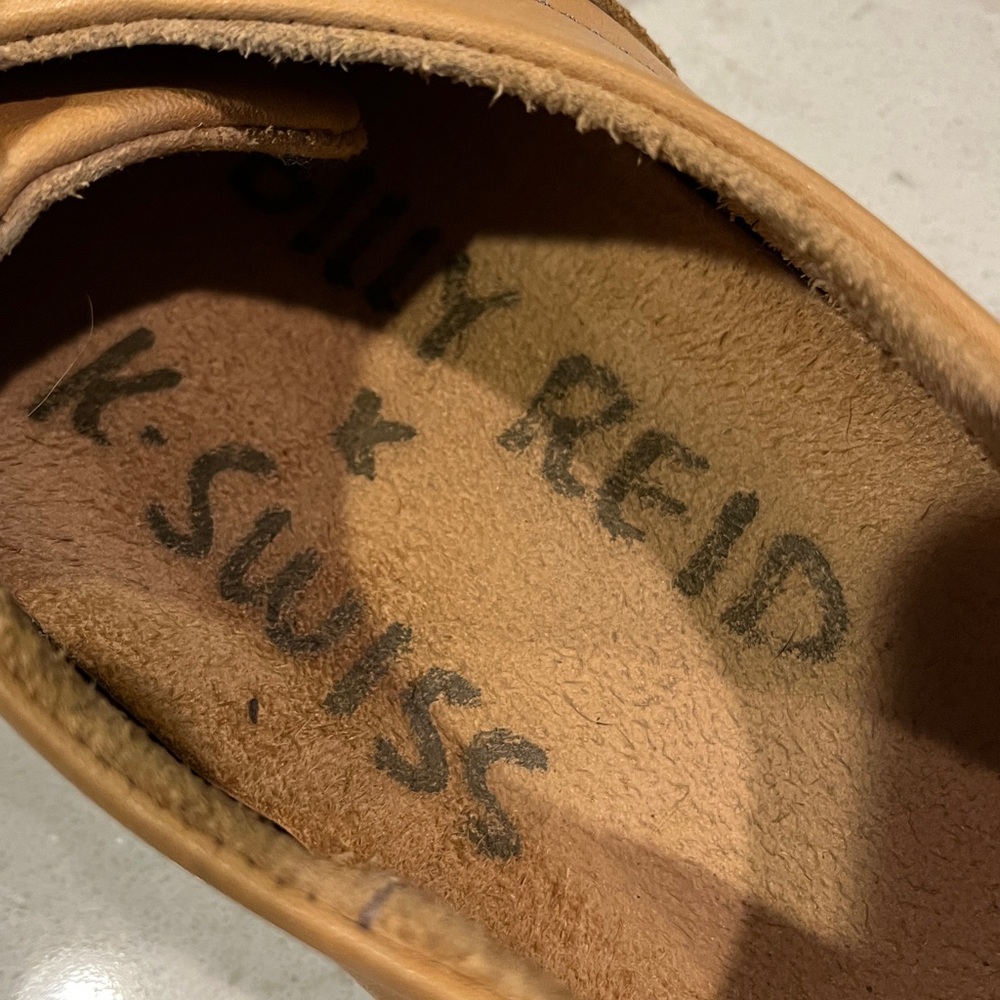 Billy Reid Leather Sneakers 9.5 - Picture 5 of 8